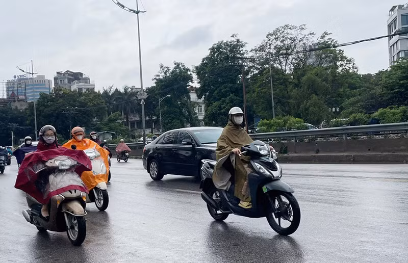 Dự báo Hà Nội nhiều mây, có mưa vài nơi. (Ảnh minh họa: Đ.T)