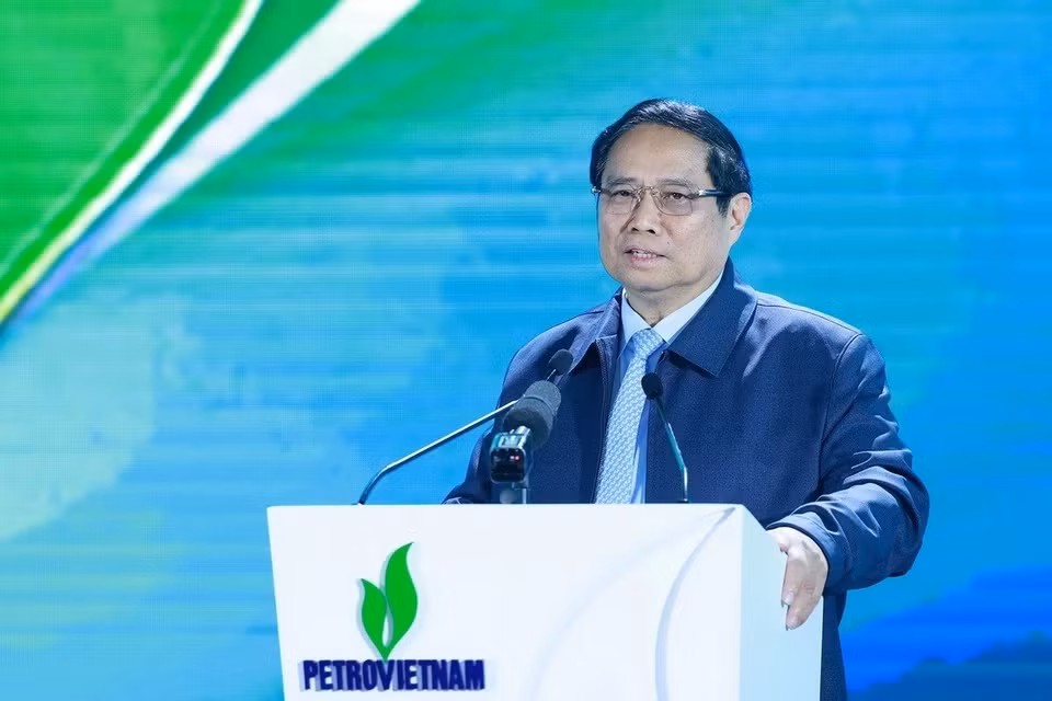 Thủ tướng Phạm Minh Chính chỉ đạo Hội nghị triển khai nhiệm vụ năm 2025 của ngành dầu khí.