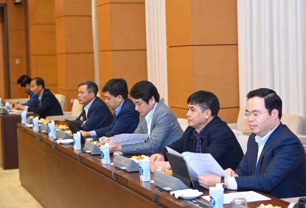 Các đại biểu dự cuộc họp. (Ảnh: Duy Linh) Các đại biểu dự cuộc họp. (Ảnh: Duy Linh)