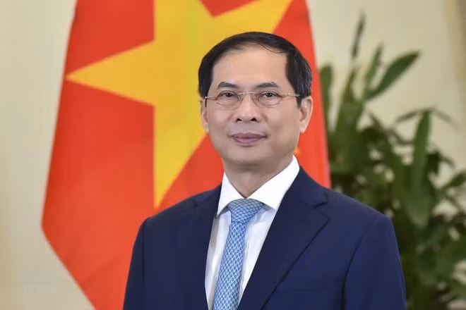 Bộ trưởng Ngoại giao Bùi Thanh Sơn. Ảnh: TTXVN