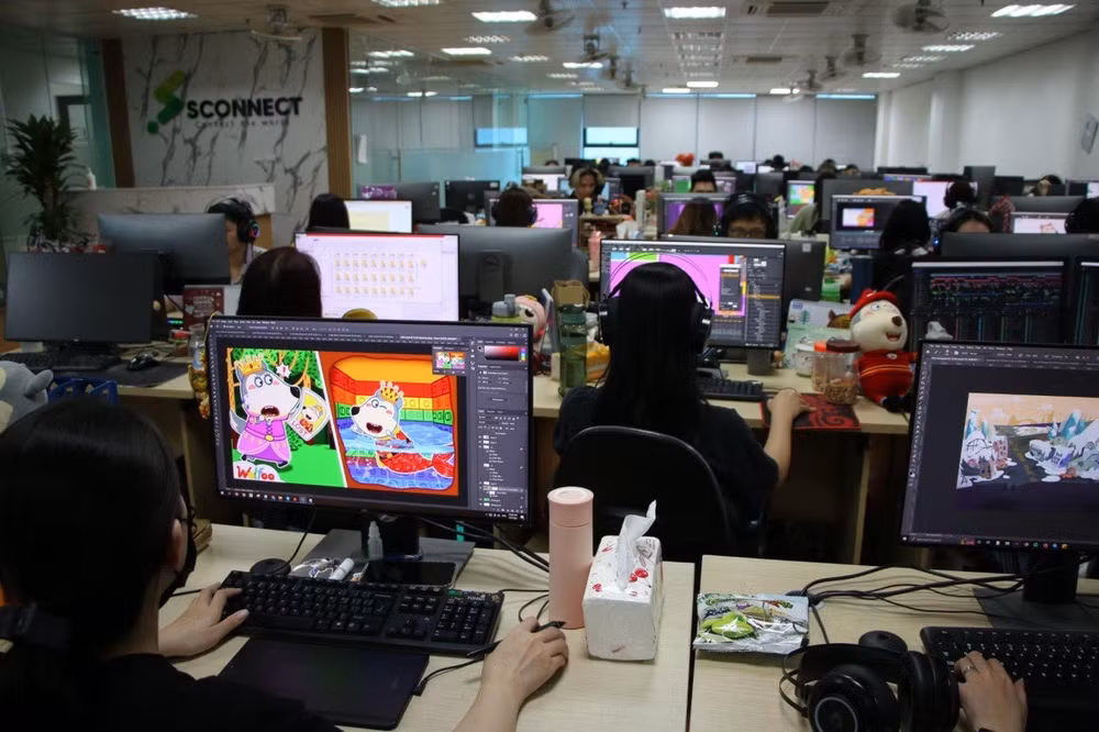 Sáng tạo nội dung số là lĩnh vực mới và đầy tiềm năng của thế giới, trong đó có Việt Nam. Sáng tạo nội dung số là lĩnh vực mới và đầy tiềm năng của thế giới, trong đó có Việt Nam.