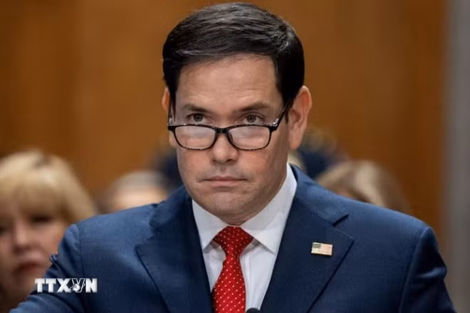 Ngoại trưởng Mỹ Marco Rubio. (Ảnh: AP/TTXVN)