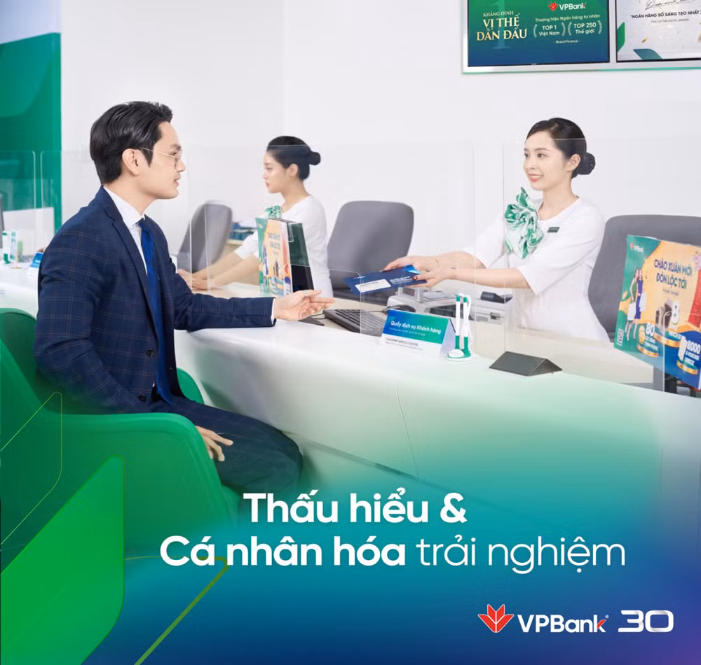 VPBank tiếp tục ứng dụng nhiều công nghệ đột phá trong trải nghiệm khách hàng.