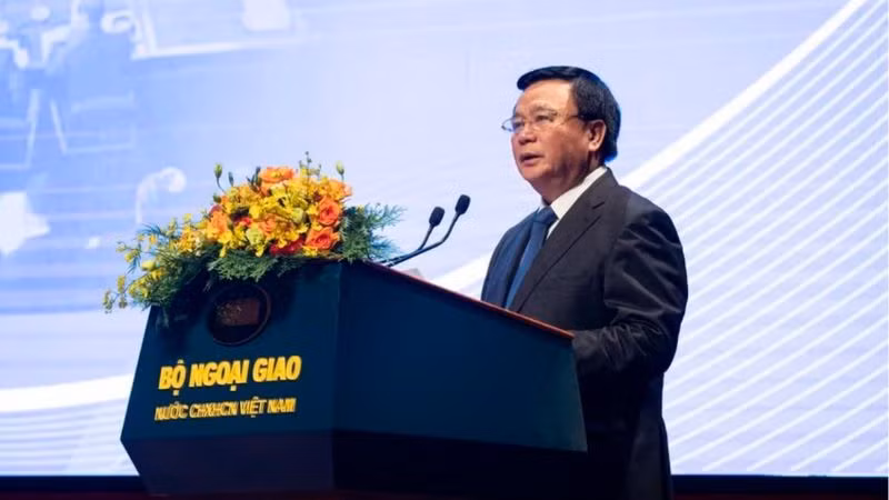 Đồng chí Nguyễn Xuân Thắng phát biểu chỉ đạo tại Hội thảo. (Ảnh: SƠN TÙNG)