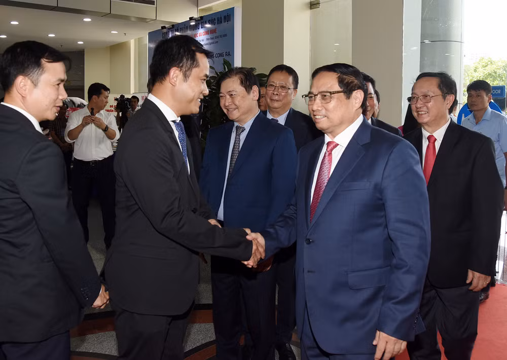 Thủ tướng Phạm Minh Chính dự lễ chào mừng Ngày Khoa học và Công nghệ Việt Nam 18/5 với chủ đề "Khoa học, công nghệ và đổi mới sáng tạo - động lực phát triển bền vững". Thủ tướng Phạm Minh Chính dự lễ chào mừng Ngày Khoa học và Công nghệ Việt Nam 18/5 với chủ đề "Khoa học, công nghệ và đổi mới sáng tạo - động lực phát triển bền vững".