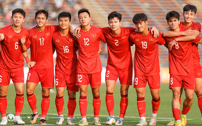 U23 Việt Nam sẽ hội quân tập luyện cùng thời điểm đội tuyển quốc gia tập trung dịp FIFA Days tháng 6/2023. (Ảnh: VFF)