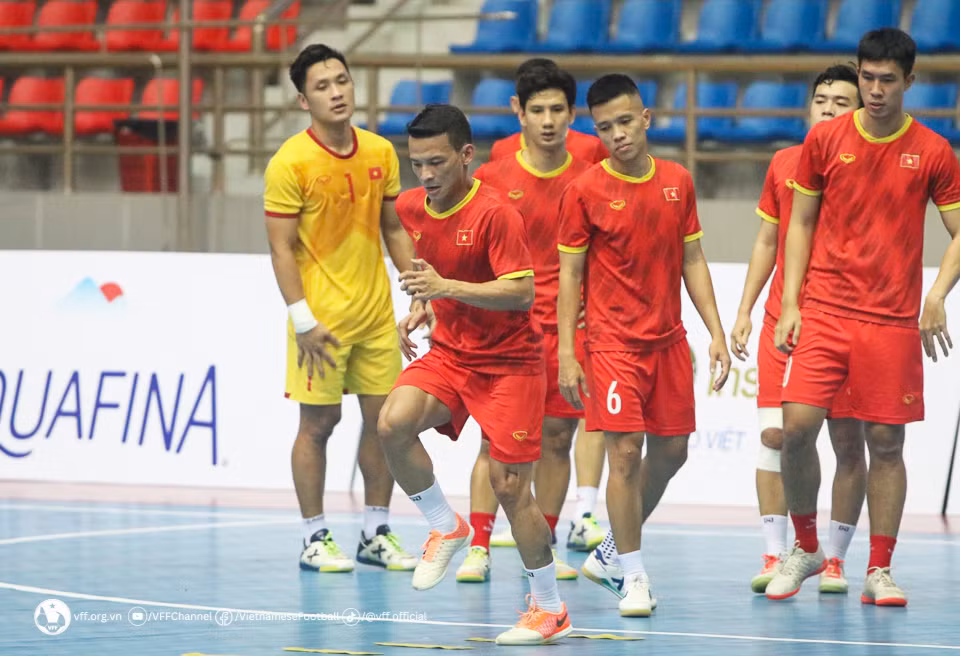 Đội tuyển futsal Việt Nam chuẩn bị hội quân cho đợt tập huấn quan trọng hướng tới Vòng loại giải futsal châu Á 2024. (Ảnh: VFF)