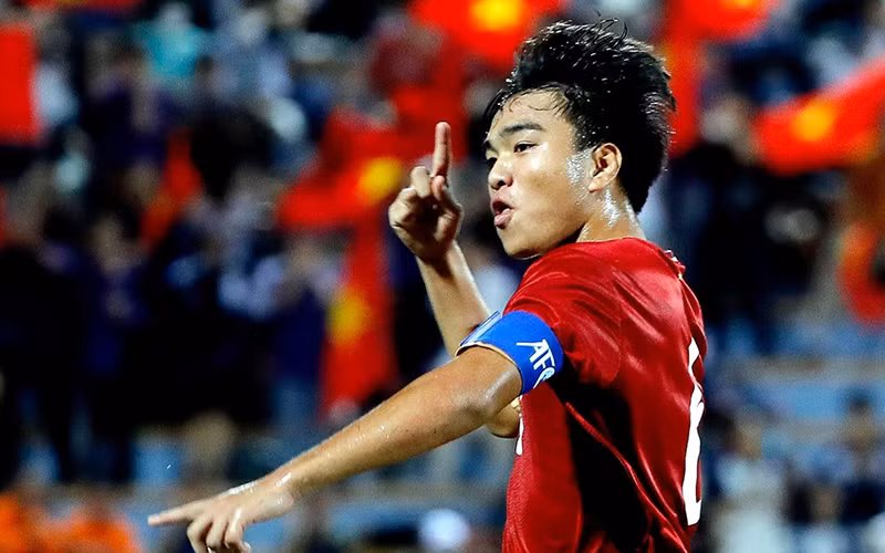 Đội trưởng U17 Việt Nam - Nguyễn Công Phương duy trì phong độ tốt. (Ảnh: VFF)