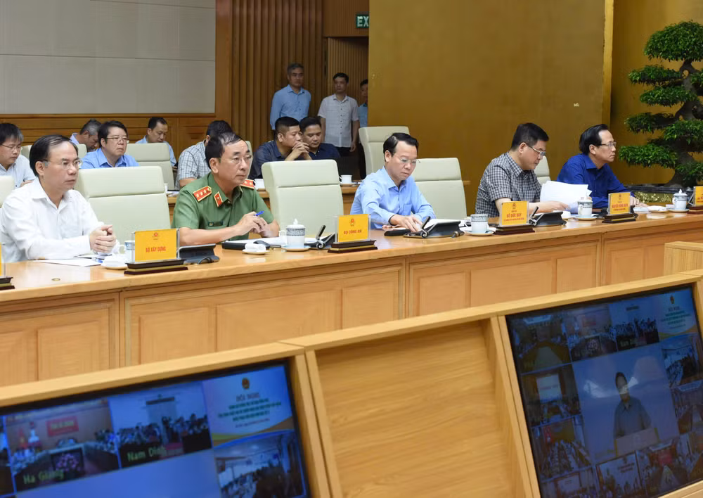 Đại diện lãnh đạo các bộ, ban, ngành tham dự hội nghị.
