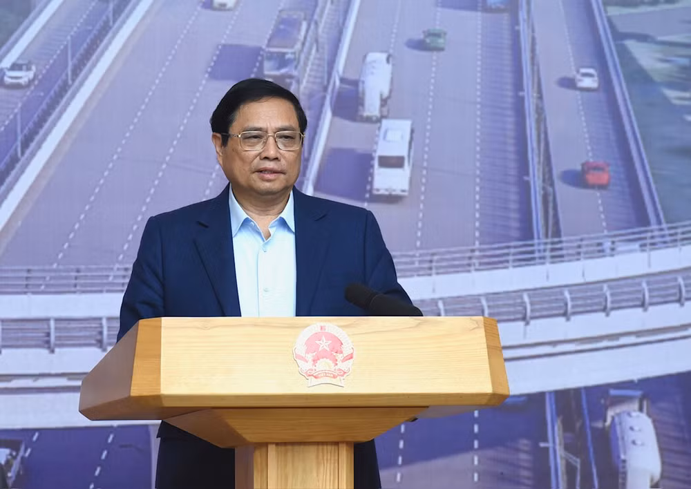 Thủ tướng Phạm Minh Chính phát biểu chỉ đạo phiên họp.