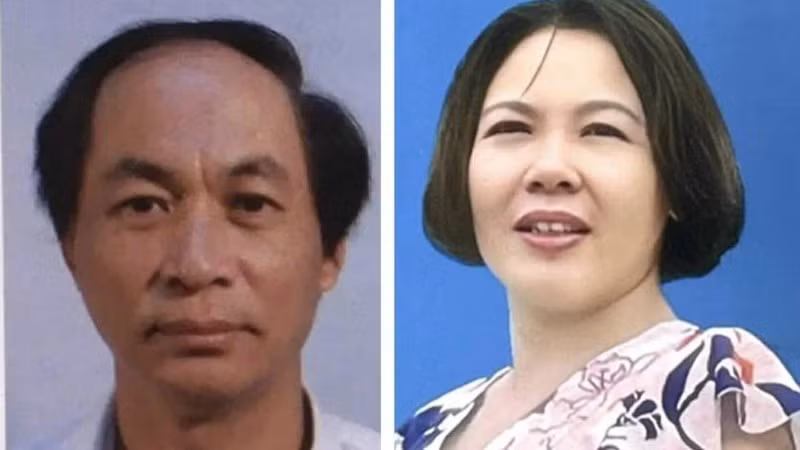 Bị cáo Nguyễn Đăng Thuyết và Nguyễn Thị Hòa đang bị cơ quan công an truy nã. ( Nguồn: Bộ Công an)