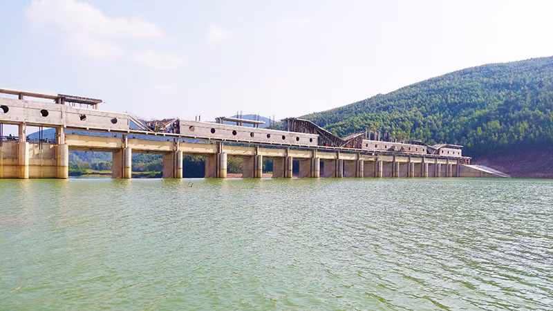 Nước ở công trình Rào Nan đủ cung cấp cho sinh hoạt và sản xuất ở vùng nam thị xã Ba Đồn.