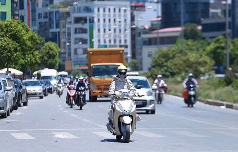 Khu vực Hà Nội ngày nắng, có nơi nắng nóng, chiều tối và đêm có mưa rào và dông vài nơi, (Ảnh minh họa)