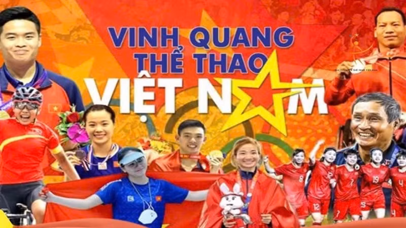 Chương trình Vinh quang Thể thao Việt Nam tổ chức vào ngày 22/3 tại Hà Nội.