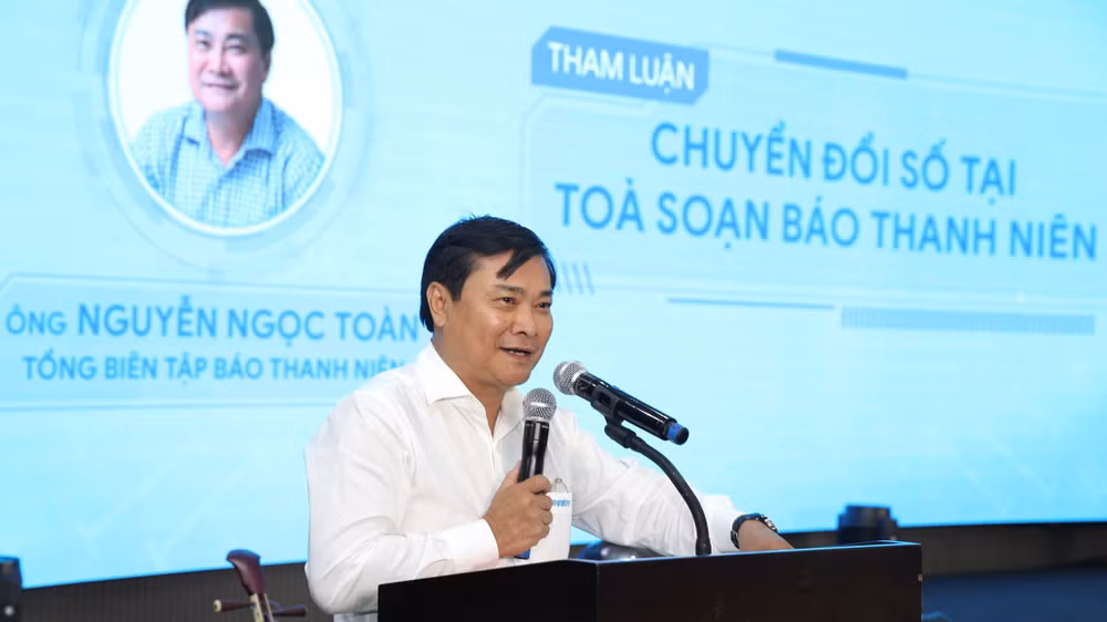 Ông Nguyễn Ngọc Toàn, Tổng Biên tập Báo Thanh Niên Ông Nguyễn Ngọc Toàn, Tổng Biên tập Báo Thanh Niên