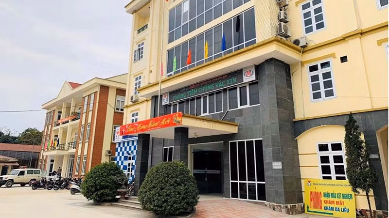 Trụ sở CDC Yên Bái, nơi ông Hà công tác trước khi giữ chức Phó giám đốc Sở Y tế Yên Bái.