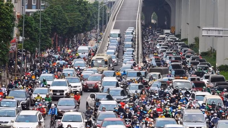 Hà Nội kỳ vọng việc thu phí vào nội đô sẽ góp phần giảm ùn tắc giao thông.