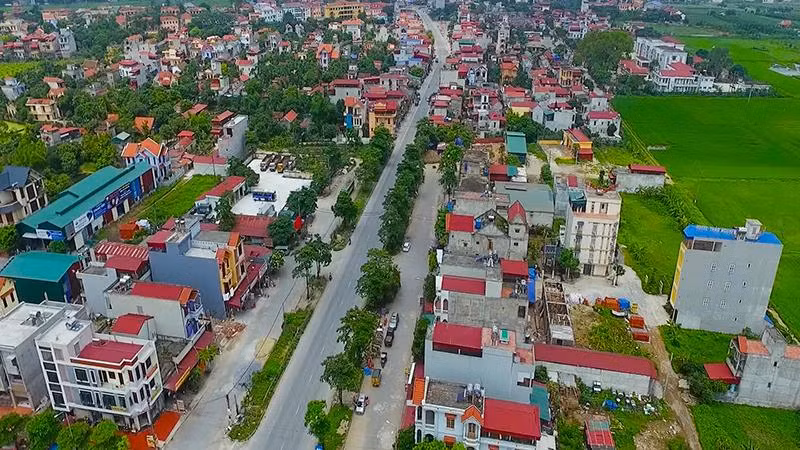 Thị xã Duy Tiên đang được xây dựng theo hướng văn minh, hiện đại.