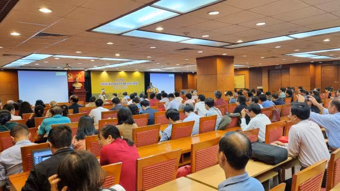 Quang cảnh buổi hội thảo.