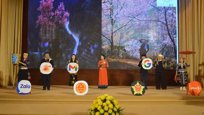 Một số tiết mục sân khấu hóa tại hội thi.