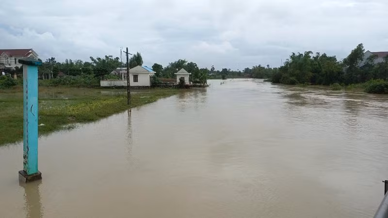 Trên các sông ở tỉnh Quảng Ngãi có khả năng xuất hiện một đợt lũ mới.