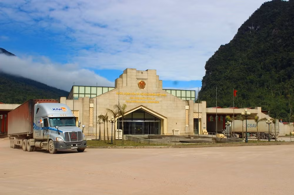 Cửa khẩu quốc tế Cha Lo tỉnh Quảng Bình. (Ảnh minh họa)