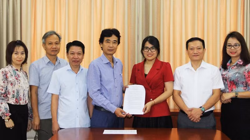 Lễ ký kết thỏa thuận phối hợp triển khai thực hiện công tác phòng, chống ma túy trong trường học giữa đại diện Bộ Giáo dục và Đào tạo với Viện PSD.