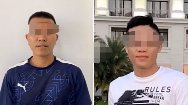 2 đối tượng bị khởi tố, bắt tạm giam. (Ảnh: Công an cung cấp) 2 đối tượng bị khởi tố, bắt tạm giam. (Ảnh: Công an cung cấp)