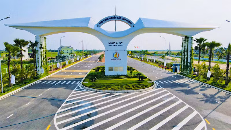 Khu công nghiệp DEEP C xây dựng khu công nghiệp sinh thái tại Hải Phòng. Khu công nghiệp DEEP C xây dựng khu công nghiệp sinh thái tại Hải Phòng.