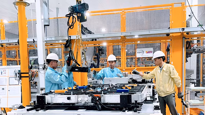 Ngành công nghiệp chế biến, chế tạo vẫn giữ vai trò động lực cho tăng trưởng kinh tế của thành phố Hải Phòng.
