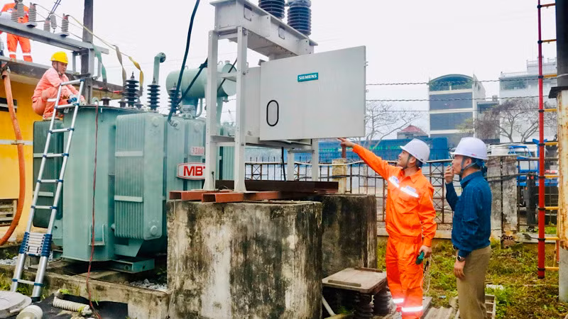 Các công trình điện được hoàn tất duy tu, đóng điện trước Tết Nguyên đán Giáp Thìn.