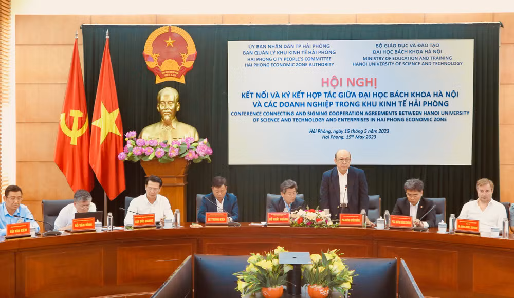 Đại học Bách khoa Hà Nội hợp tác với các doanh nghiệp trong Khu kinh tế Hải Phòng ảnh 2