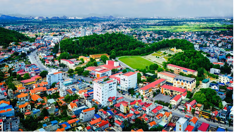 Thủy Nguyên ngày càng phát triển mạnh mẽ mang vóc dáng đô thị.