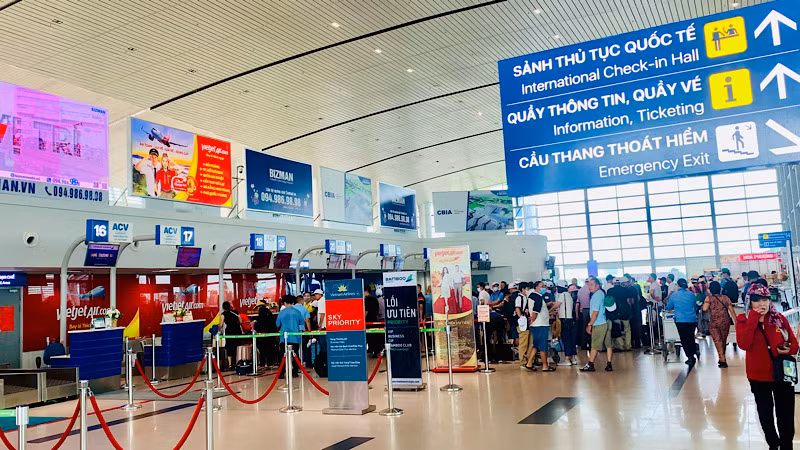 Nhà ga Hàng không quốc tế Cát Bi (Hải Phòng).