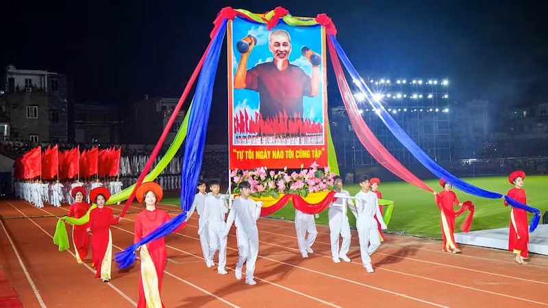 Khai mạc Hội khỏe Phù Đổng toàn quốc lần thứ 10.