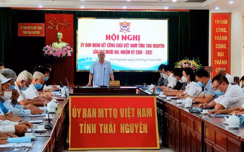 Ủy ban Đoàn kết Công giáo tỉnh Thái Nguyên là cầu nối hiệu quả giữa cấp ủy, chính quyền với giáo dân trên địa bàn.