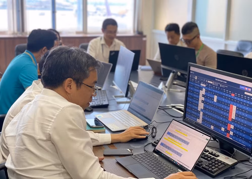 Mô hình phối hợp ra quyết định tại Cảng hàng không Quốc tế sân bay Tân Sơn Nhất.