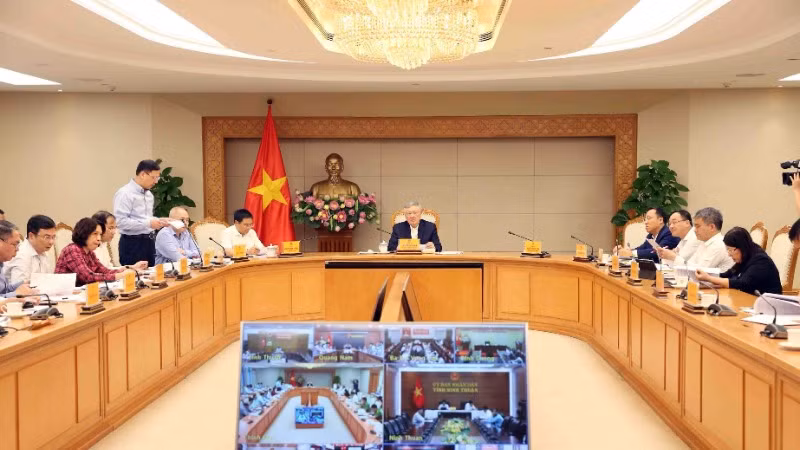 Quang cảnh cuộc họp. (Ảnh: TTXVN)