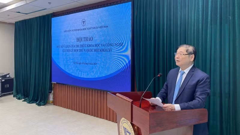 Chủ tịch Liên hiệp Hội Việt Nam Phan Xuân Dũng kết luận hội thảo. Chủ tịch Liên hiệp Hội Việt Nam Phan Xuân Dũng kết luận hội thảo.