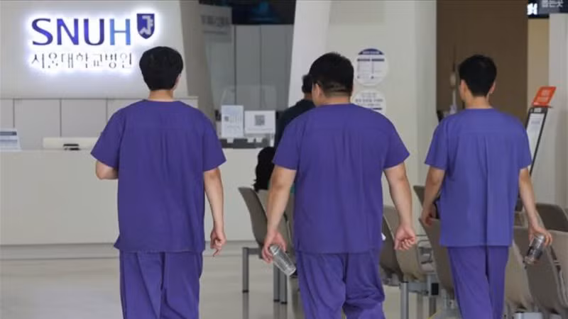 Nhân viên y tế làm việc tại một bệnh viện ở Seoul, Hàn Quốc, ngày 6/6/2024. (Ảnh tư liệu: Yonhap/TTXVN)