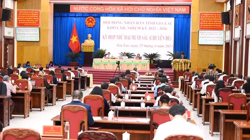 Quang cảnh Kỳ họp.