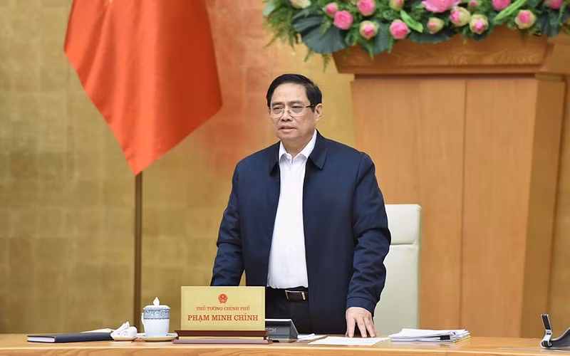 Thủ tướng Phạm Minh Chính. (Ảnh: TRẦN HẢI)