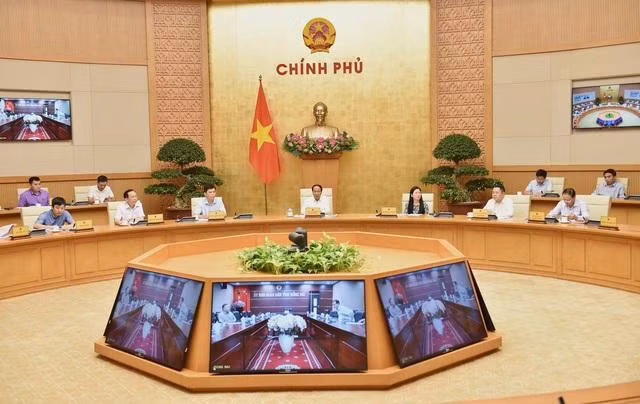 Quang cảnh cuộc họp. (Ảnh: VGP) Quang cảnh cuộc họp. (Ảnh: VGP)