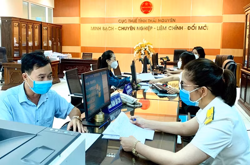 Cục Thuế Thái Nguyên.