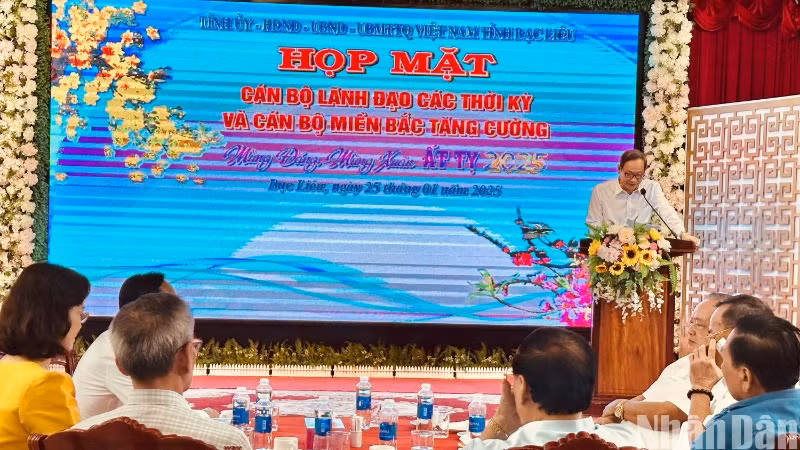 Quang cảnh buổi họp mặt. (Ảnh: TRỌNG DUY)