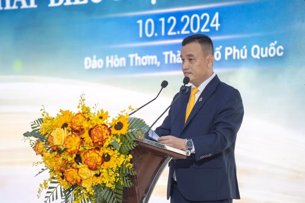 Ông Bùi Thành Trung, Chủ tịch Sun Group vùng Miền Nam.