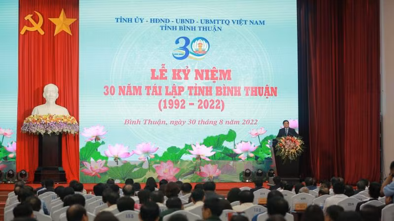 Quang cảnh buổi lễ.