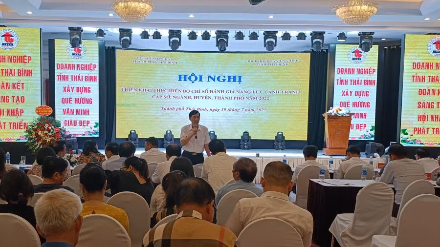 Hiệp hội Doanh nghiệp tỉnh Thái Bình tổ chức tập huấn, phát phiếu thu thập cảm nhận của cộng đồng doanh nghiệp đối với hoạt động của bộ máy công quyền.