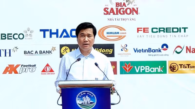 Chủ tịch UBND tỉnh Quảng Ninh Nguyễn Tường Văn phát biểu tại Lễ khai mạc.