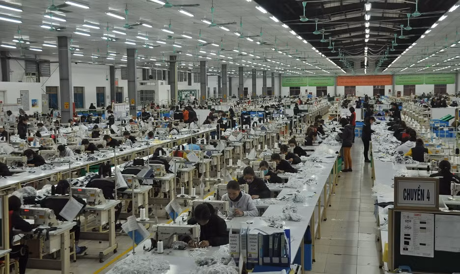 Nhiều công ty may xuất khẩu ở Nghệ An đã có nhiều đơn hàng xuất khẩu đến năm 2025.